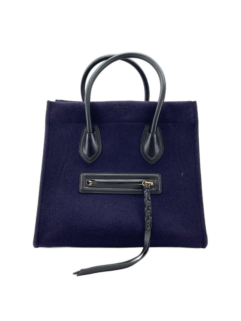 Celine Luggage Phantom Handbag Navy